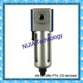 China GF200-06 / 08 GF300-10 GF300-15 Airtac Filter air source treatment Filtering grade 40μm or 5μm supplier
