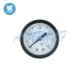China General Pressure gauge 1/8 Roundness Range 0-4Mpa Black GS-40 Manometer supplier