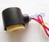 24V -380V Water Solenoid Valve Coil with Black Iron Cover for 2/2 Way Solenoid Valve supplier