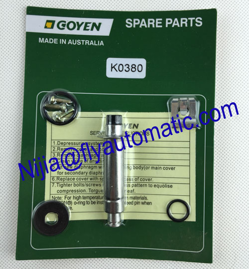 K0380 K0384 Solenoid Armature Plunger for Goyen T Series and DD Series Pulse Valves