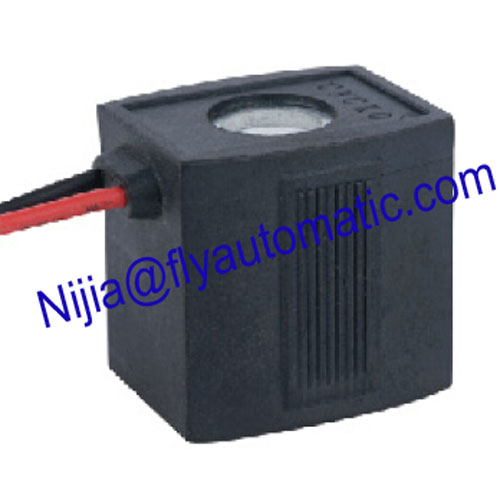Black 13W Magnet Coil AC Solenoid Coil with F , H Insulation Class