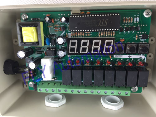 4 Ways PLC-4 Pulse Jet Valve AC220V / AC110V Control Instrument