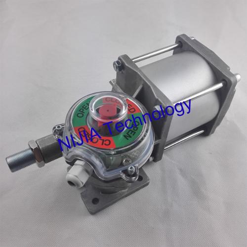 Butterfly Valve Pneumatic Actuator Cylinder PD101A2 Flygate Butterfly Bamper Driver