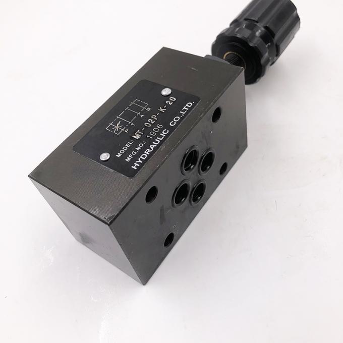 Pressure Oil Lightweight Hydraulic Cartridge Valve / Pressure Control Valve