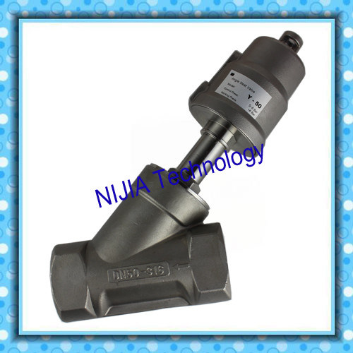 Burkert Spring Return Actuator 2 Inch 2/2 Way Angel Seat Valve DN50