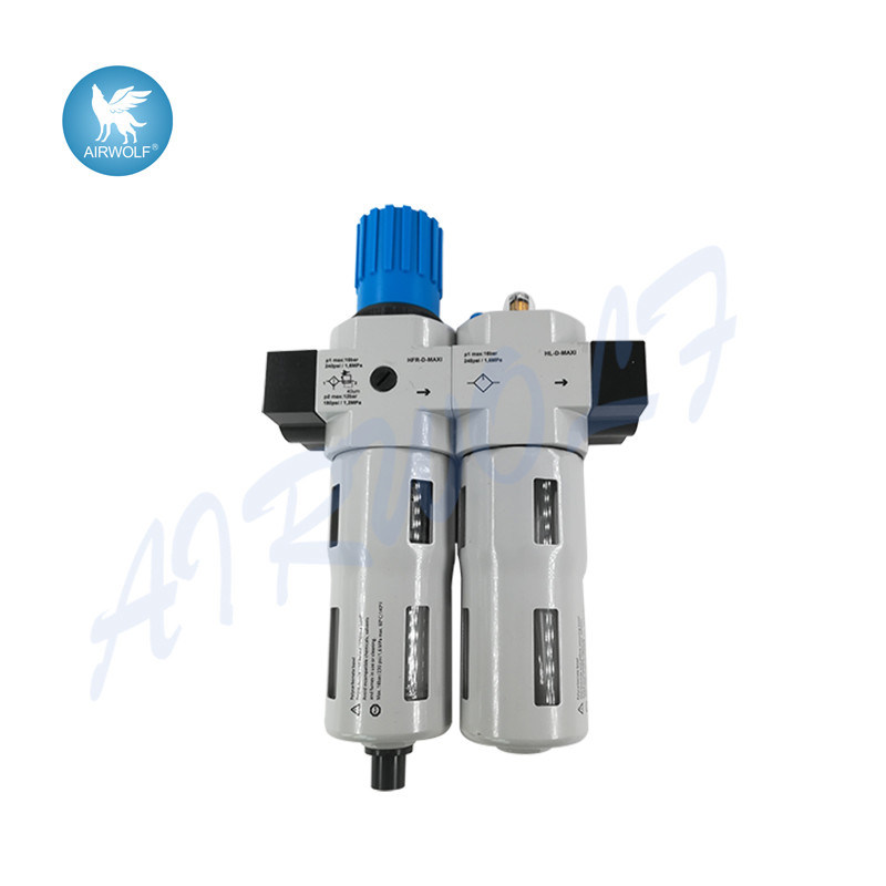 Air Filter Combination Aluminum Alloy FRC1DMAXI 1" Drain Type Air Control Air Filter Regulator